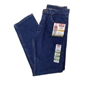 Wrangler Men's Jeans Size 32 x 34 Five Star Premium Men's Flex Relaxed NWT
